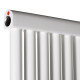 Дизайнерский вертикальный радиатор отопления Betatherm PS Style 441x1800x32 RAL 9016M White
