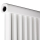 Дизайнерский вертикальный радиатор Betatherm PS Style 477x1800x32 RAL 9016M White 