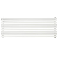 Дизайнерский горизонтальный радиатор отопления Betatherm Praktikum 1200x425x79 RAL 9016M White (PH 2120/11 9016M 34)