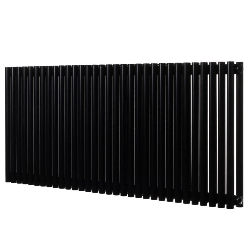 Дизайнерский горизонтальный радиатор отопления Betatherm Praktikum 1223x500x79 RAL 9005M Black