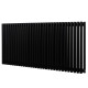 Дизайнерский горизонтальный радиатор отопления Betatherm Praktikum 1223x500x79 RAL 9005M Black