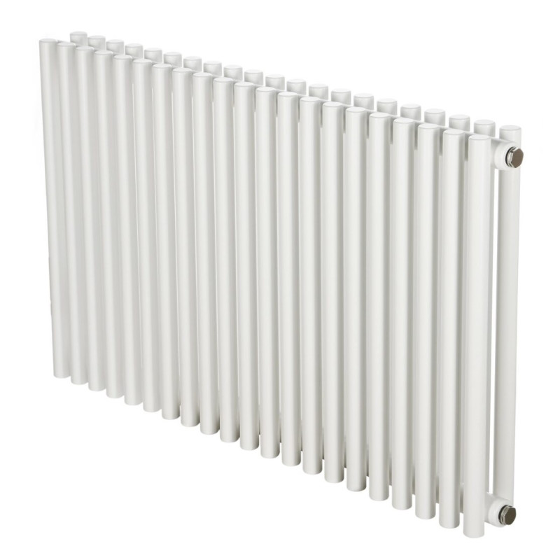 Дизайнерский горизонтальный радиатор отопления Betatherm Praktikum 1223x500x79 RAL 9016M White