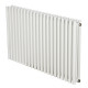 Дизайнерский горизонтальный радиатор отопления Betatherm Praktikum 1223x500x79 RAL 9016M White