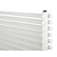 Дизайнерский горизонтальный радиатор отопления Betatherm Praktikum 1400x425x79 RAL 9016M White