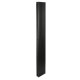 Дизайнерский вертикальный радиатор Betatherm Praktikum 275x1800x79 RAL 9005M Black