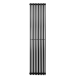 Дизайнерский вертикальный радиатор Betatherm Praktikum 387x1800x57 RAL 9005M Black