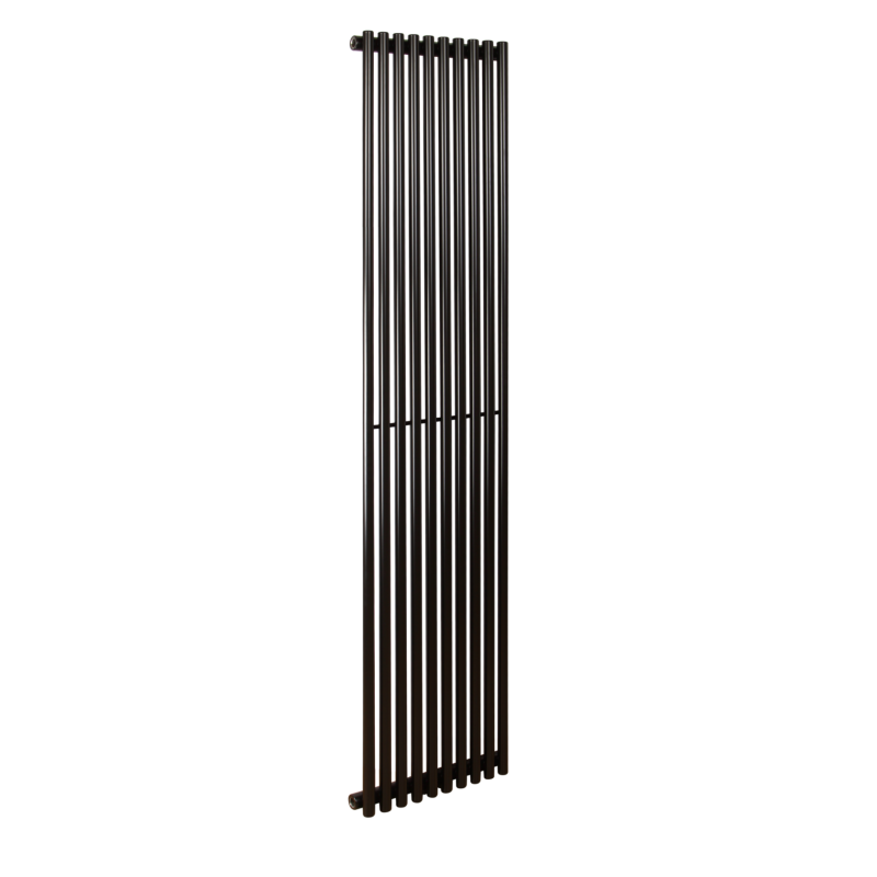 Дизайнерский вертикальный радиатор Betatherm Praktikum 387x1800x57 RAL 9005M Black