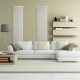 Дизайнерский вертикальный радиатор Betatherm Praktikum 387x1800x57 RAL 9016M White