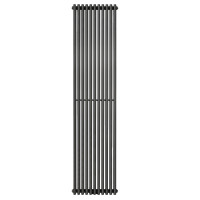 Дизайнерский вертикальный радиатор отопления Betatherm Praktikum 425x1800x79 RAL 9005M Black (PV 2180/9 9005M 99)