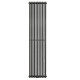 Дизайнерский вертикальный радиатор Betatherm Praktikum 425x1800x79 RAL 9005M Black