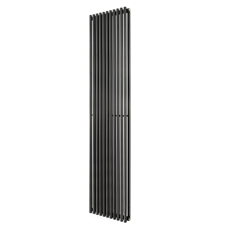 Дизайнерский вертикальный радиатор Betatherm Praktikum 425x1800x79 RAL 9005M Black