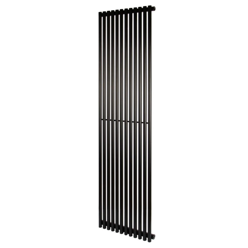 Дизайнерский вертикальный радиатор Betatherm Praktikum 463x1800x57 RAL 9016M Black