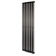 Дизайнерский вертикальный радиатор Betatherm Praktikum 463x1800x57 RAL 9016M Black