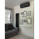 Дизайнерский вертикальный радиатор Betatherm Praktikum 463x1800x57 RAL 9016M Black