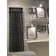 Дизайнерский вертикальный радиатор Betatherm Praktikum 463x1800x57 RAL 9016M Black