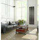 Дизайнерский вертикальный радиатор Betatherm Praktikum 463x1800x57 RAL 9016M Black