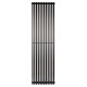 Дизайнерский вертикальный радиатор Betatherm Praktikum 463x1800x57 RAL 9016M Black