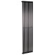 Дизайнерский вертикальный радиатор Betatherm Praktikum 501x2000x57 RAL 9005M Black