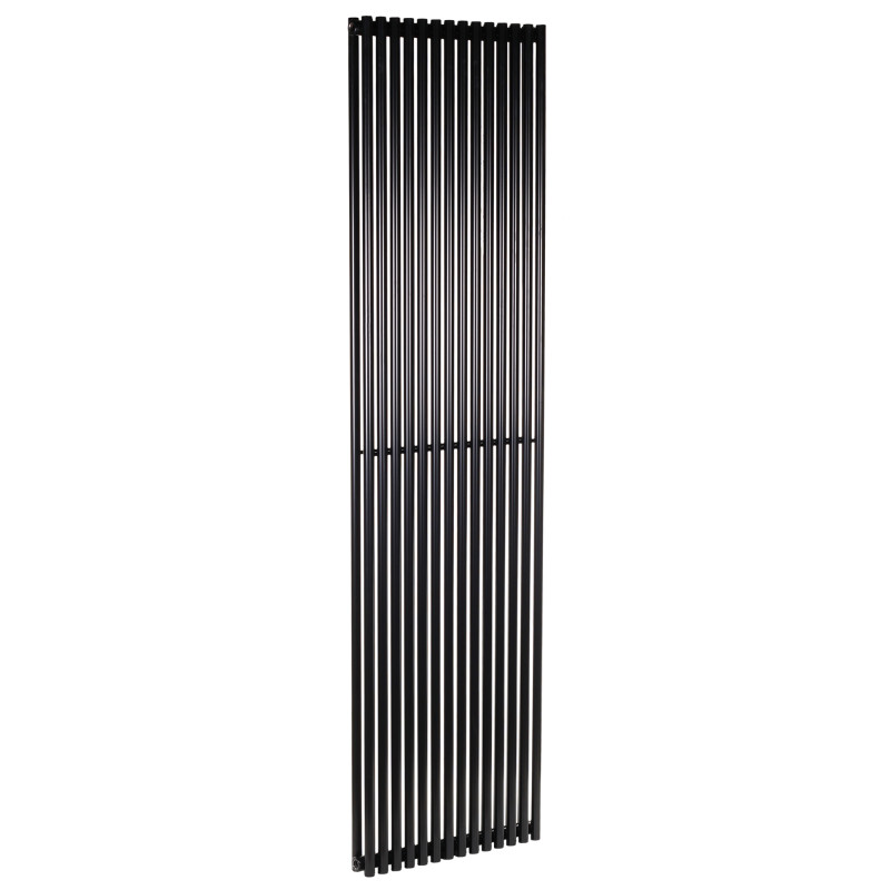 Дизайнерский вертикальный радиатор Betatherm Praktikum 539x2000x79 RAL 9005M Black