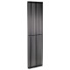 Дизайнерский вертикальный радиатор Betatherm Praktikum 539x2000x79 RAL 9005M Black