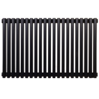 Дизайнерський горизонтальний радіатор Betatherm Praktikum 805x500x79 RAL 9005M Black (PV 2050/21 9005M 88)