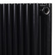 Дизайнерский горизонтальный радиатор отопления Betatherm Praktikum 805x500x79 RAL 9005M Black