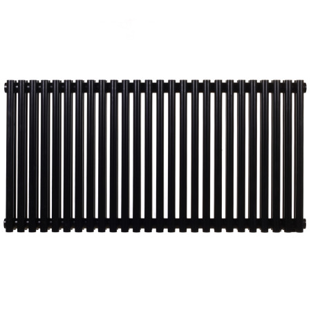 Дизайнерский горизонтальный радиатор отопления Betatherm Praktikum 995x500x79 RAL 9005M Black (PV 2050/26 9005M 88)