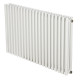 Дизайнерский горизонтальный радиатор отопления Betatherm Praktikum 995x500x79 RAL 9016M White
