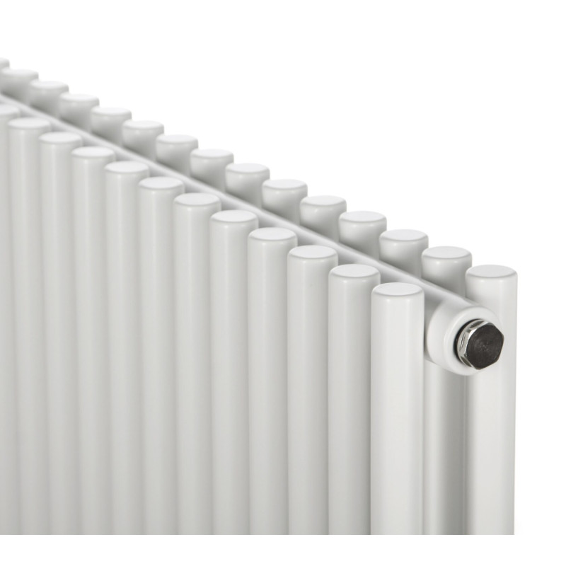 Дизайнерский горизонтальный радиатор отопления Betatherm Praktikum 995x500x79 RAL 9016M White