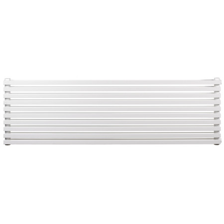 Дизайнерский горизонтальный радиатор отопления Betatherm Quantum 1000x405x79 RAL 9016M White (BQH 2100/10 9016M 34)