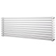 Дизайнерский горизонтальный радиатор Betatherm Quantum 1000x405x79 RAL 9016M White