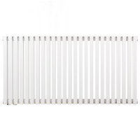 Дизайнерский горизонтальный радиатор отопления Betatherm Quantum 1005x500x79 RAL 9016M White (BQ 2050/25 9016M 88)