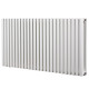 Дизайнерский горизонтальный радиатор отопления Betatherm Quantum 1005x500x79 RAL 9016M White 