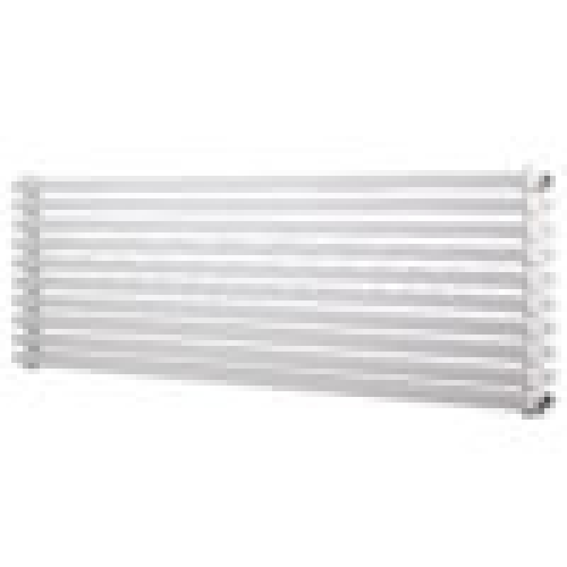 Дизайнерський горизонтальний радіатор Betatherm Quantum 1600x405x79 RAL 9016M White