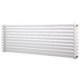Дизайнерський горизонтальний радіатор Betatherm Quantum 1600x405x79 RAL 9016M White