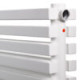 Дизайнерський горизонтальний радіатор Betatherm Quantum 1600x405x79 RAL 9016M White