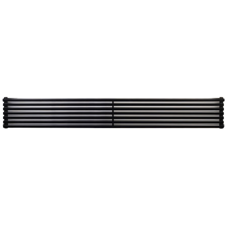 Дизайнерский горизонтальный радиатор отопления Betatherm Quantum 2000x285x79 RAL 9005M Black (BQH 2160/07 9005M 34)