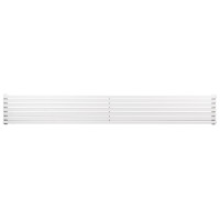 Дизайнерский горизонтальный радиатор отопления Betatherm Quantum 1600x285x79 RAL 9016M White (BQH 2160/07 9016M 34)