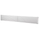 Дизайнерский горизонтальный радиатор Betatherm Quantum 1600x285x79 RAL 9016M White