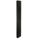 Дизайнерский вертикальный радиатор Betatherm Quantum 285x1800x79 RAL 9005M Black
