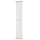 Дизайнерский вертикальный радиатор Betatherm Quantum 285x1800x79 RAL 9016M White