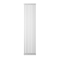 Дизайнерский вертикальный радиатор отопления Betatherm Quantum 325x1500x79 RAL 9016M White (BQ 2150/08 9016M 99)