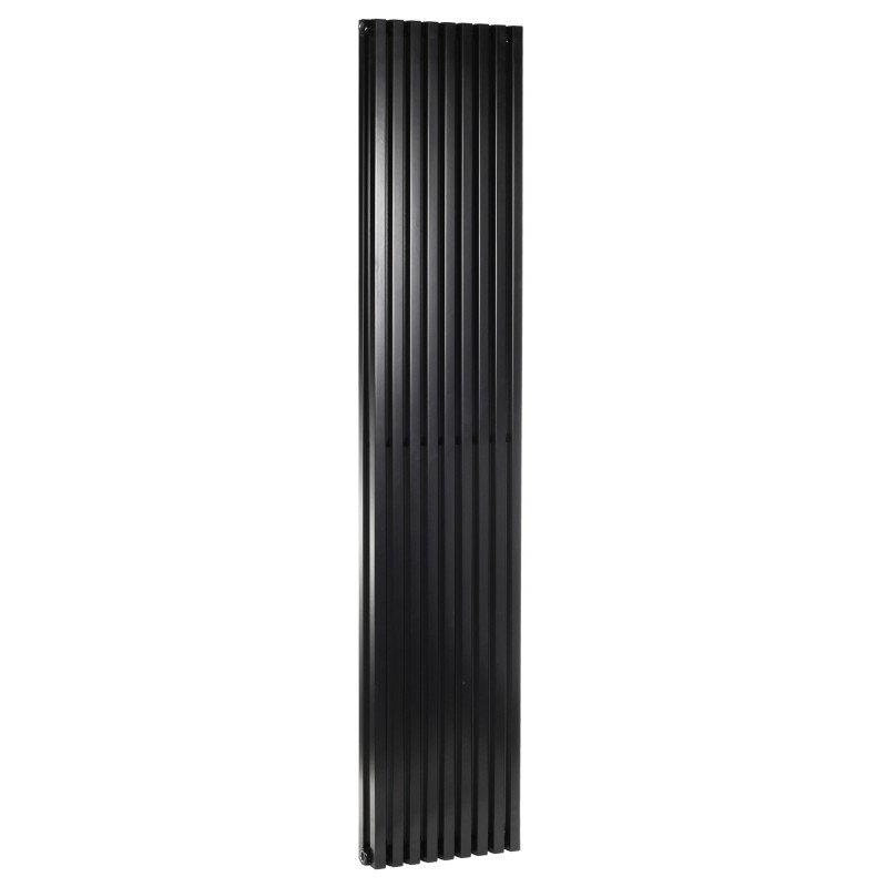 Дизайнерский вертикальный радиатор отопления Betatherm Quantum 365x1800x79 RAL 9005M Black