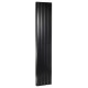 Дизайнерский вертикальный радиатор отопления Betatherm Quantum 365x1800x79 RAL 9005M Black
