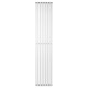 Дизайнерский вертикальный радиатор отопления Betatherm Quantum 365x1800x79 RAL 9016M White 