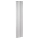 Дизайнерский вертикальный радиатор отопления Betatherm Quantum 365x1800x79 RAL 9016M White 