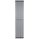 Дизайнерський вертикальний радіатор опалення Betatherm Quantum 405x1800x57 RAL 7024M Grafite Gray
