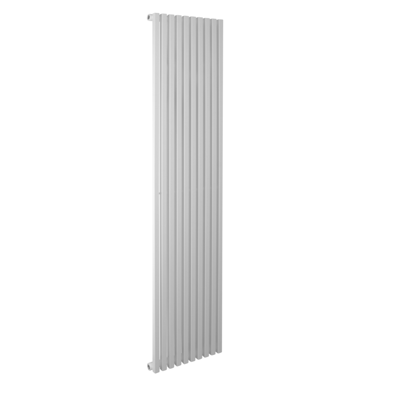 Дизайнерский вертикальный радиатор отопления Betatherm Quantum 405x1800x57 RAL 9016M White