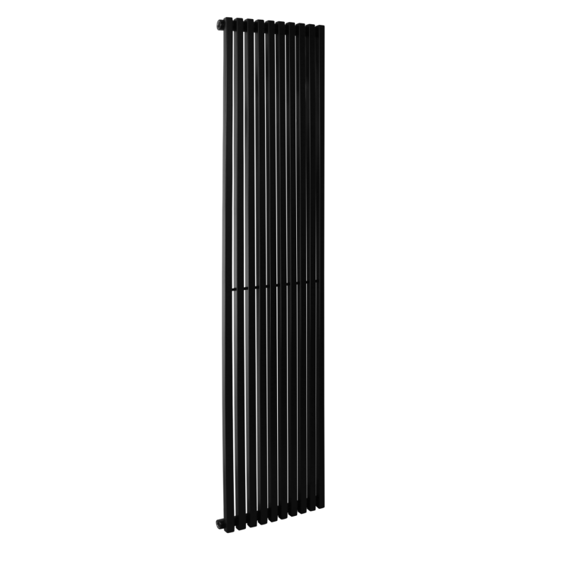 Дизайнерский вертикальный радиатор отопления Betatherm Quantum 405x1800x57 RAL 9005M Black