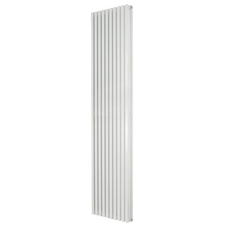 Дизайнерский вертикальный радиатор Betatherm Quantum 405x1800x79 RAL 9016M White 